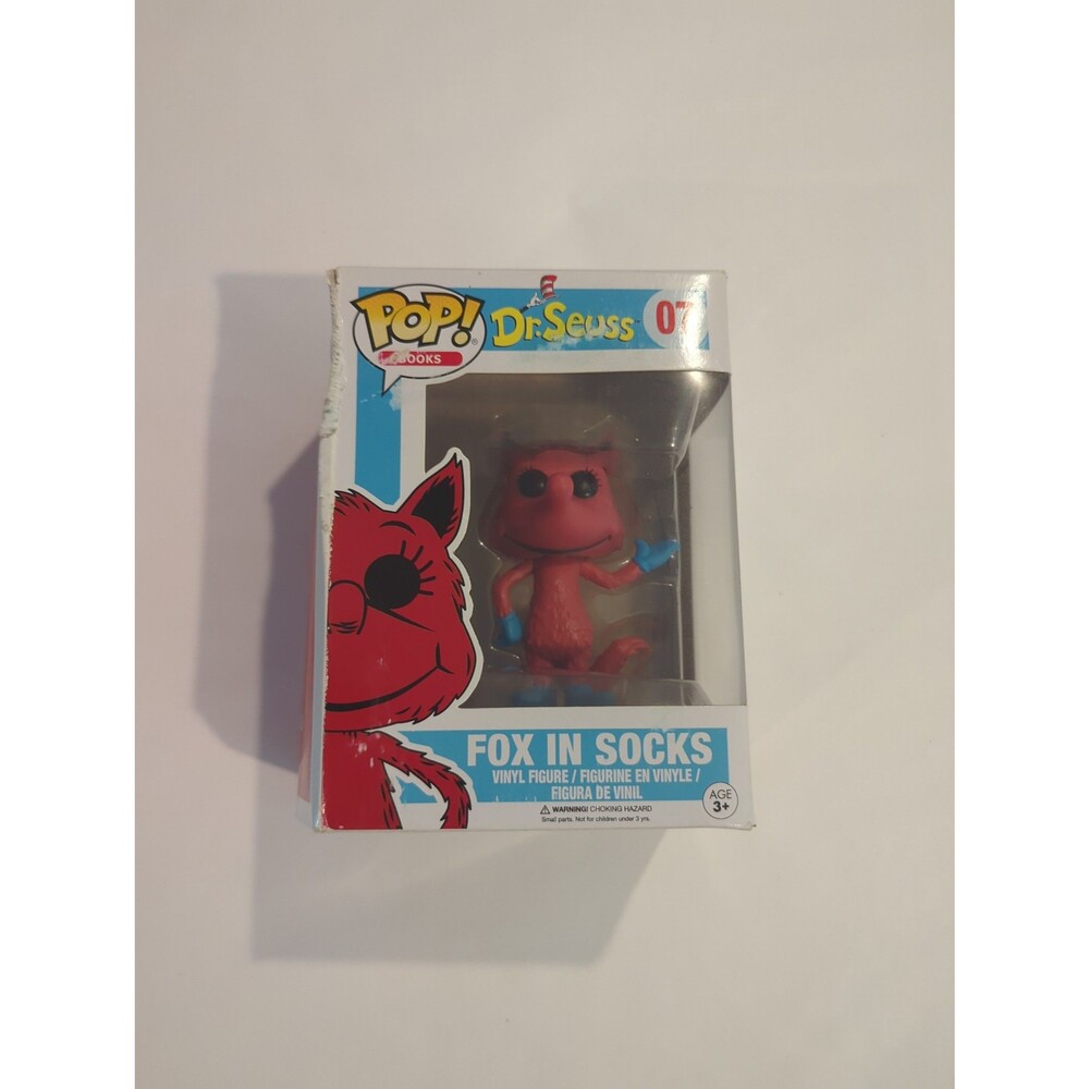 Dr Seuss fox in socks pop Funko